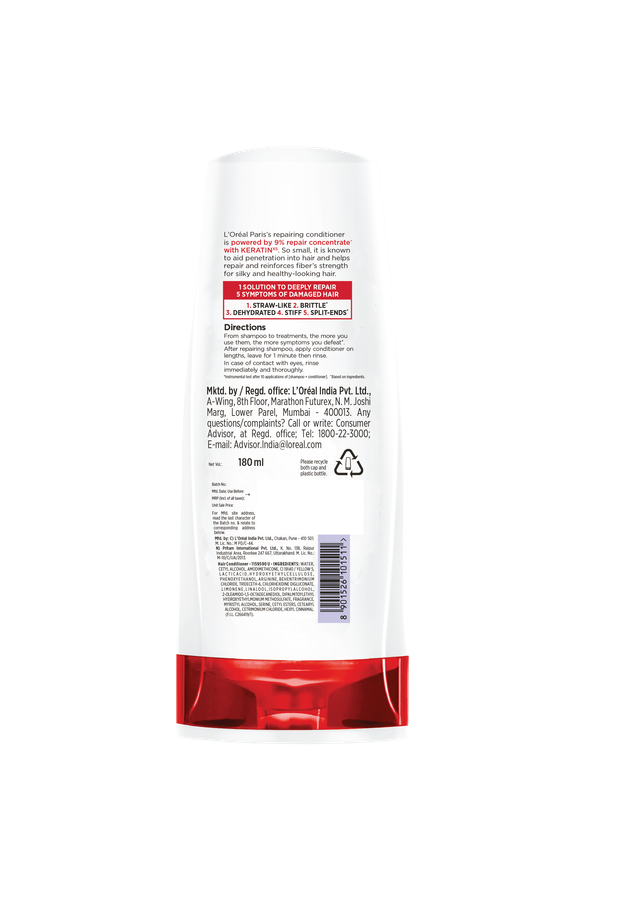 L'Oreal Paris Total Repair 5 Serum, Shampoo & Conditioner 650 ml + 180 ml + 40 ml
