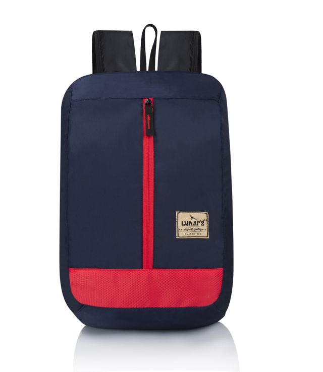 Lunar's Unisex Solid Polyester 12 L Backpack | Navy Blue