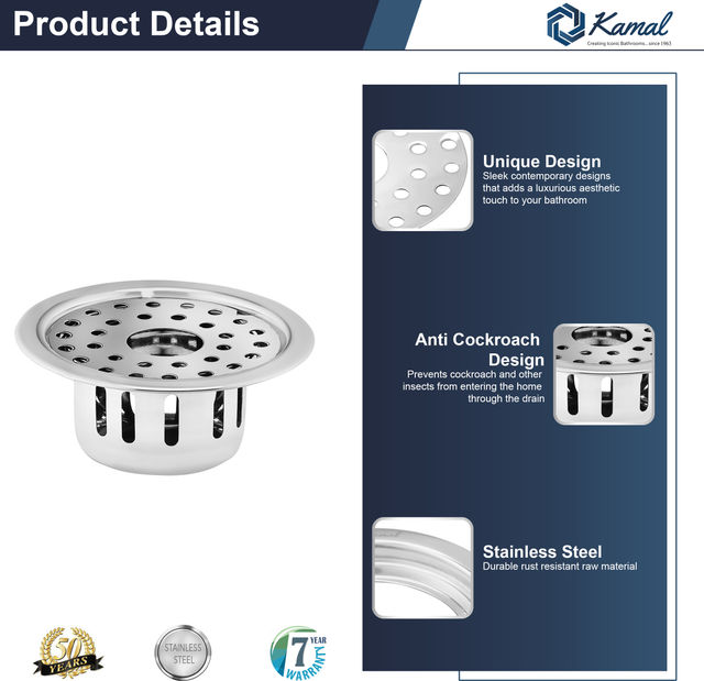 Kamal Cockroach Trap with Hole