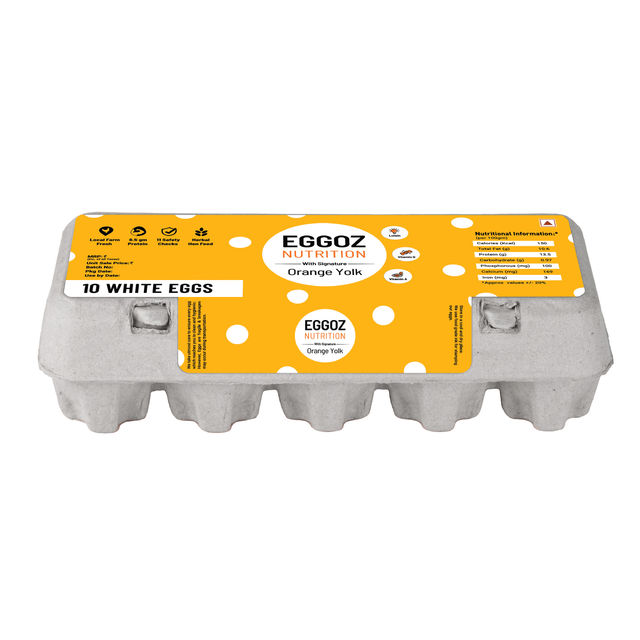 Eggoz Protein Rich Farm Fresh White Eggs