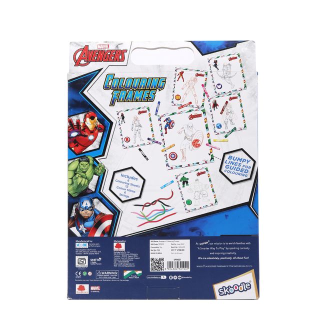 Hamleys Skoodle Avengers Colouring Frames