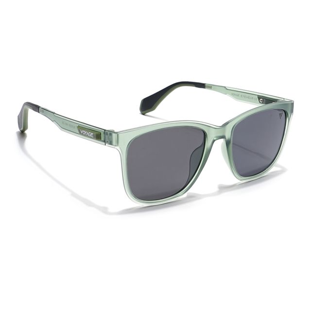 Voyage Unisex Wayfarer Sunglasses | Green - Free Size