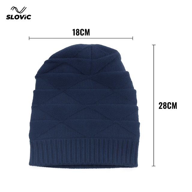 Slovic Acrylic Wool Beanie Winter Cap for Men & Women - Buy at
