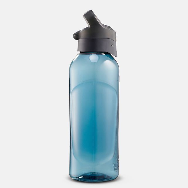 Quechua By Decathlon | Hiking Quick Open Bottle - 0.8 L - Blue