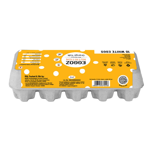 Eggoz Protein Rich Farm Fresh White Eggs