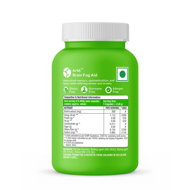 Arth Brain Fog Support(30 Capsules)