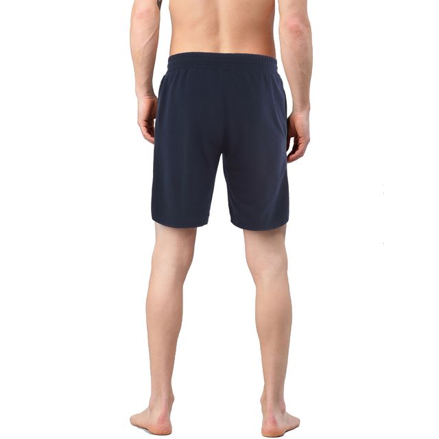 Avolt Men's Regular Fit Shorts Super Comfortable Half Pants | Dark Blue - XL
