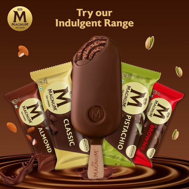 Kwality Wall's Magnum Chocolate Truffle ice Cream Stick Combo