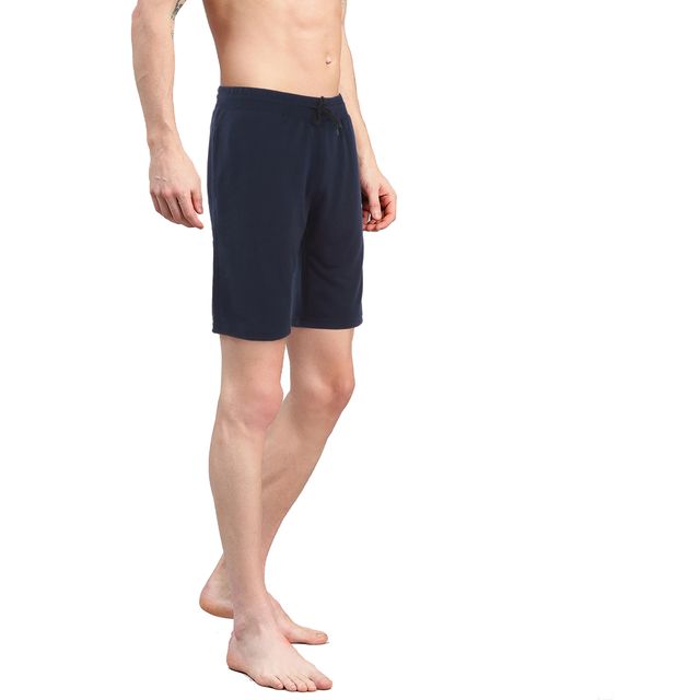 Avolt Men's Regular Fit Shorts Super Comfortable Half Pants | Dark Blue - XL