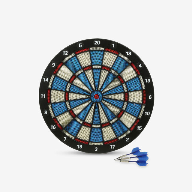 Canaveral By Decathlon | Plastip Dartboard With 3 Darts, Standard Size