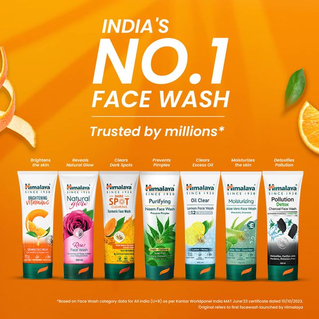 Himalaya Wellness Company Tan Removal Orange Face Wash