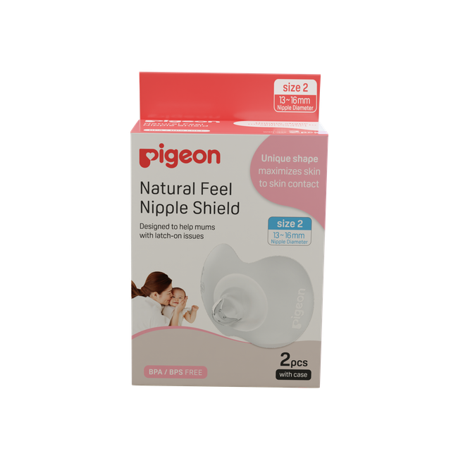 Pigeon Baby Care Natural Feel Nipple Shield | 3 months - 1 year