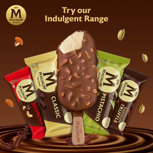 Kwality Wall's Magnum Almond Ice Cream Stick Combo