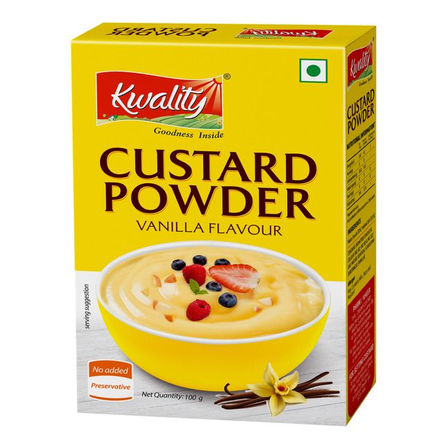 Kwality Custard Powder | Vanilla Flavour