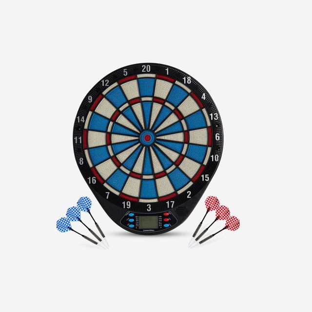 Decathlon Soft Tip Electronic Dartboard (6 Darts included)