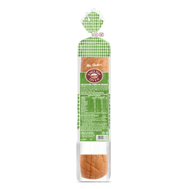 English Oven Sub Footlong Parmesan Oregano Bread