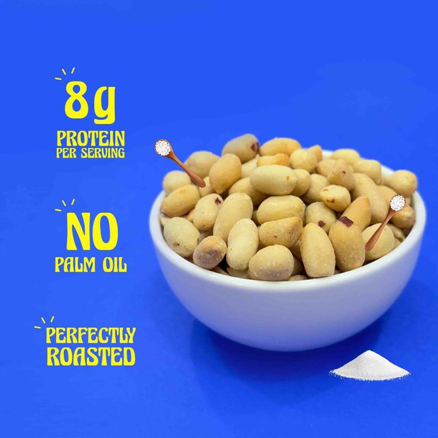 Taali Roasted Bharuchi Peanuts | Salted | Protein Rich, No Palm Oil ,Restaurant-Style Crunch