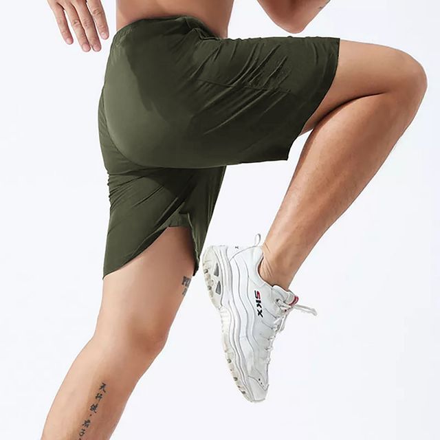Avolt Men's Regular Fit Shorts Super Comfortable Half Pants | Olive - M