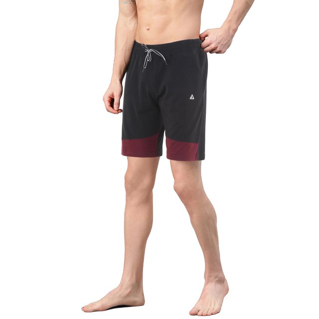 Avolt Men's Regular Fit Shorts Super Comfortable Half Pants | Black - XL