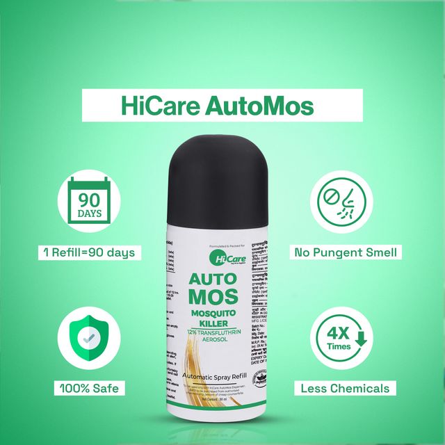 Hicare Services Automos MosquitoRepellent Vaporiser Refill