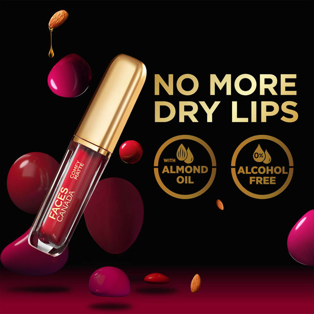 Faces Canada Comfy Matte Lip Color- Just So You Know 10 | Hydrating