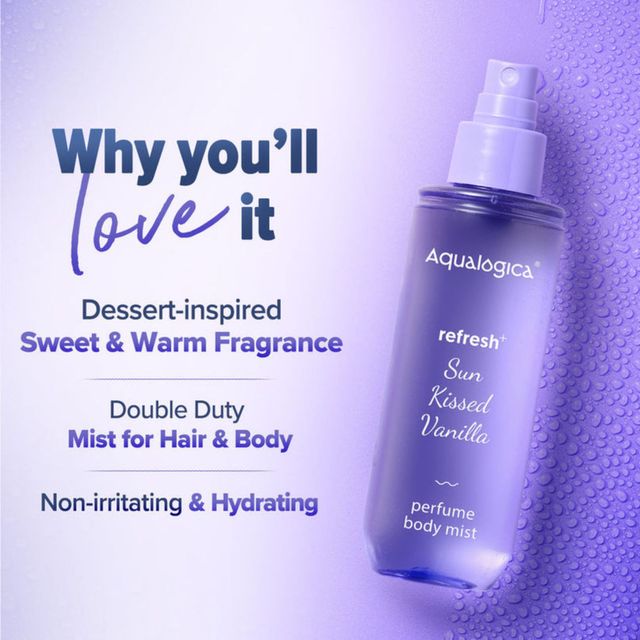 Aqualogica Refresh Sun Kissed Vanilla Perfume Body Mist