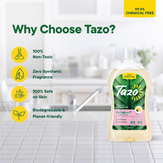 Tazo Phytoactiv Natural Dishwash Gel