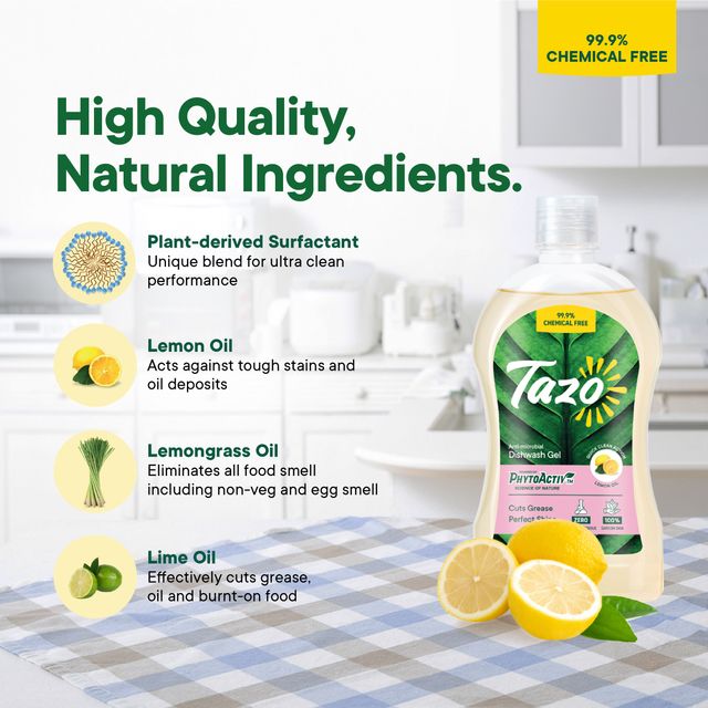 Tazo Phytoactiv Natural Dishwash Gel