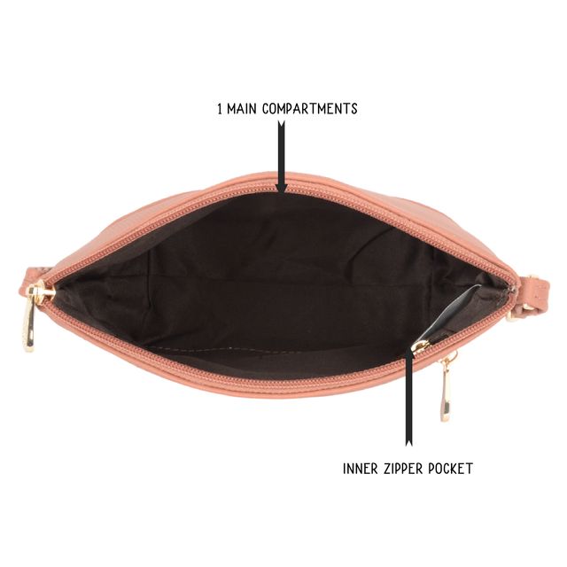 Baggit Women's Nodt Sling Bag | Rust