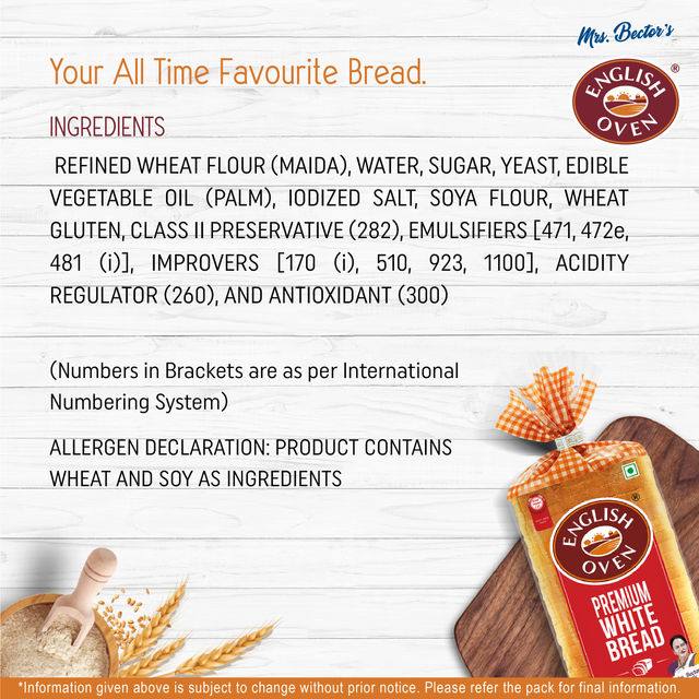English Oven Premium White Bread