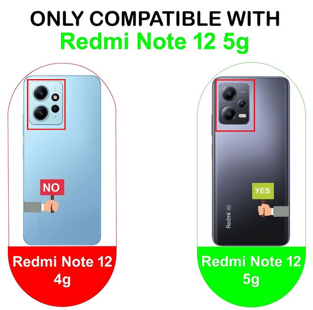 Artistque Case For Mi Redmi Note 12 5G / Poco X5 Back Cover - Plain Liquid Silicone Cover