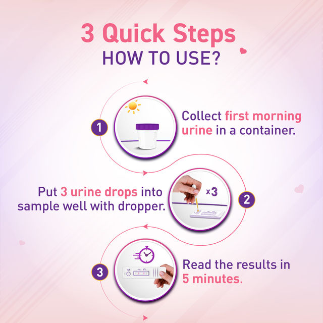 Prega News One Step Urine HCG Pregnancy Test Kit