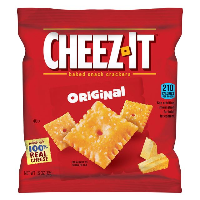 CHEEZ-IT ORIGINAL SNACK CRACKERS