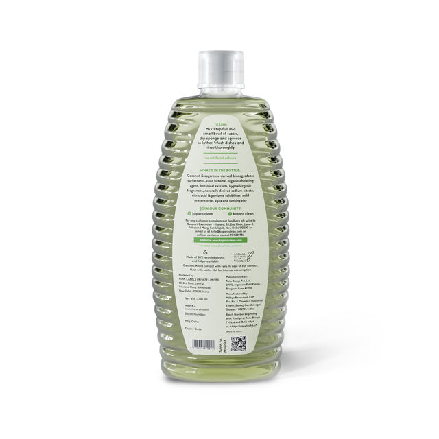 Koparo Natural Dishwash - Tough Grease Removal Liquid