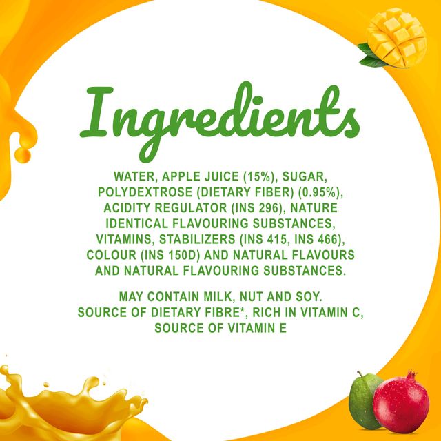 B Natural Assorted Flavoured Mixed Fruit Juice