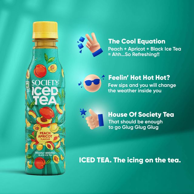 Society Peach Iced Tea