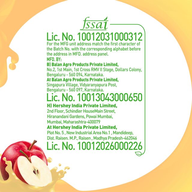 B Natural Apple Fruit Juice