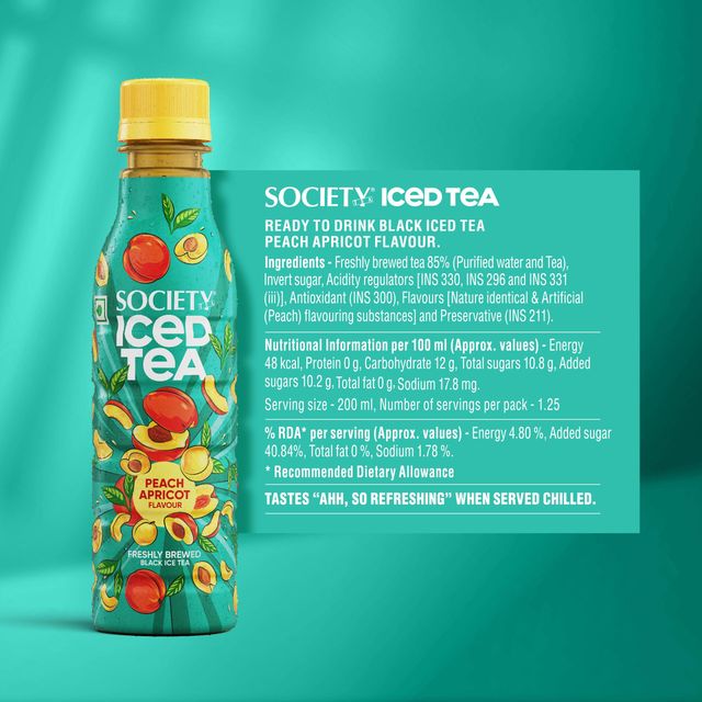 Society Peach Iced Tea