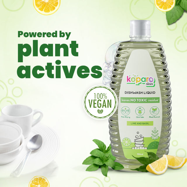 Koparo Natural Dishwash - Tough Grease Removal Liquid