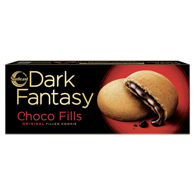 Sunfeast Dark Fantasy Choco Fills | Original Filled Cookies with Choco Crème | Perfect Snack