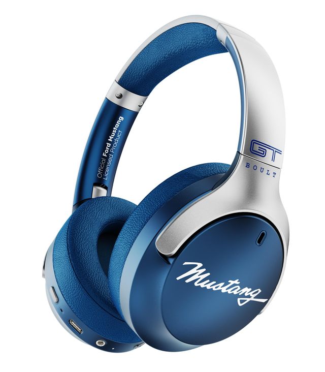 Boult Audio Mustang Q | 70Hrs Battery | Enc Mic | 4 Eq Modes | 5.4V Bluetooth And Wired|Blue