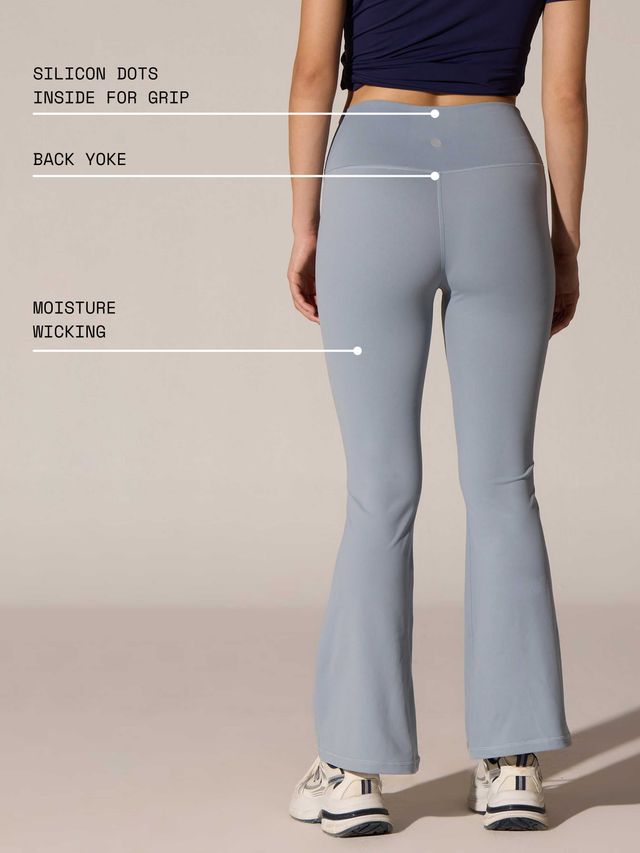 Cava Women's Flare Pants Grip-It | Slate - L