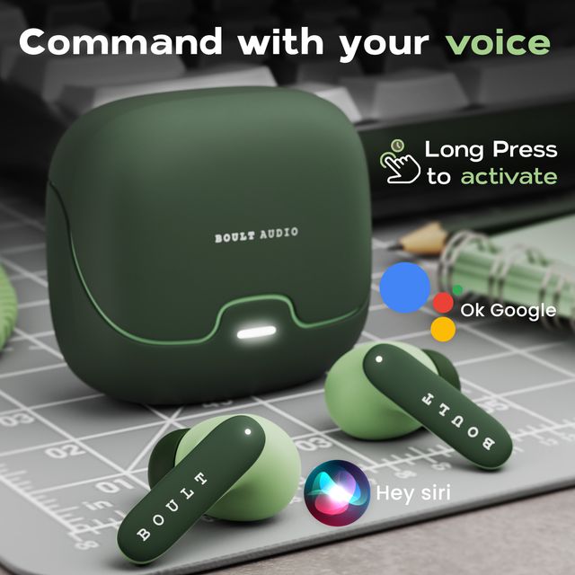 Boult Z40 Pro with 100H Battery, Quad Mic ENC, Scratch Proof, Rubber Grip Design, 5.3v Bluetooth