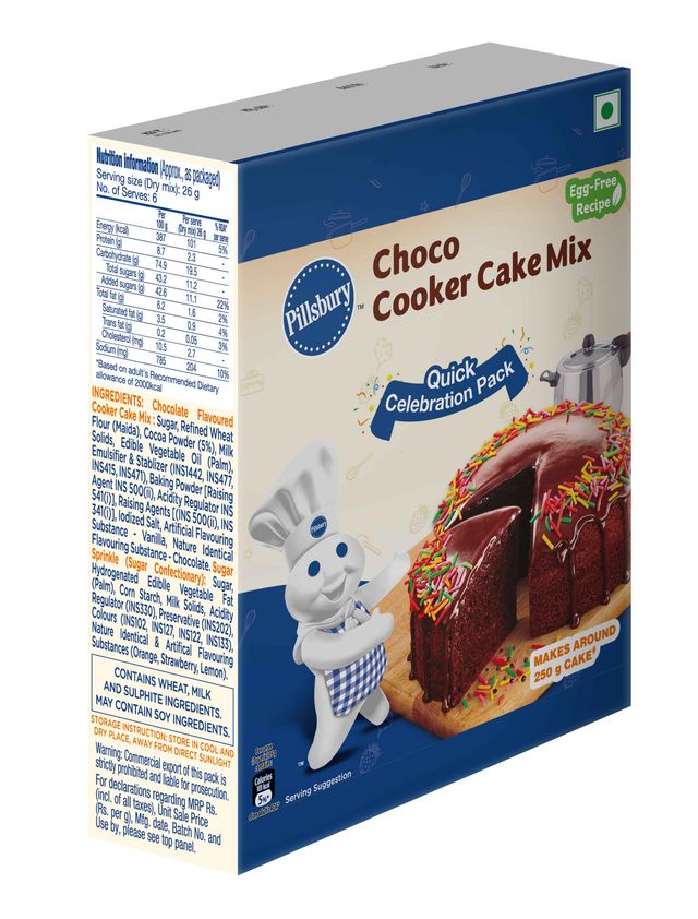 Pillsbury Cooker Cake Mix - Choco