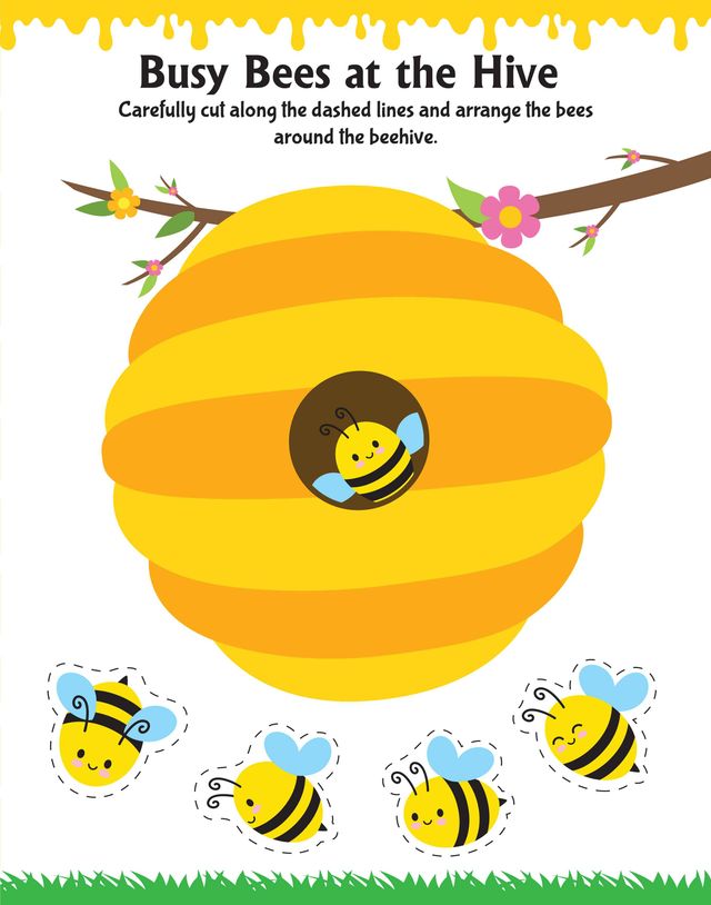 Animal Friends Scissors Skills Activity Book for Kids | 4-7 Y|With Child-Safe Scissors, Games & Mask