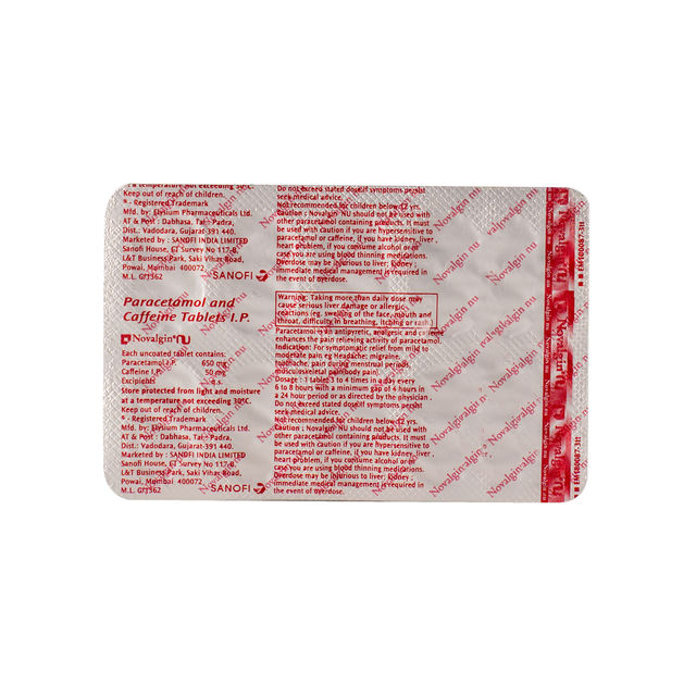 Novalgin NU Tablets