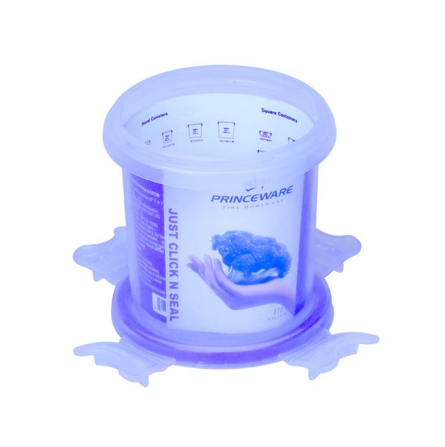 Princeware Click N Seal Canister Container 270 ml | 87 x 87 x 86 Mm