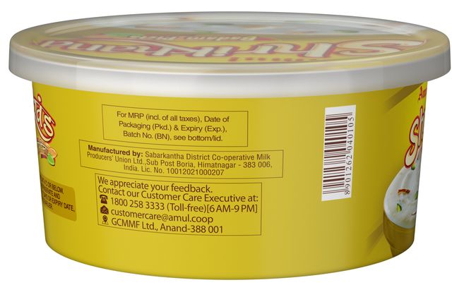 Amul Shrikhand Badam Pista