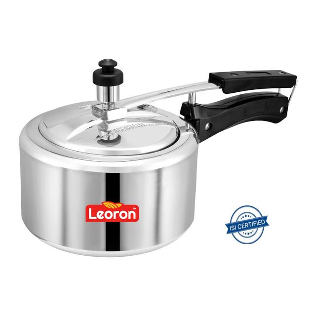 Leoron 2 Litre Inner Lid Induction Bottom Aluminium Pressure Cooker