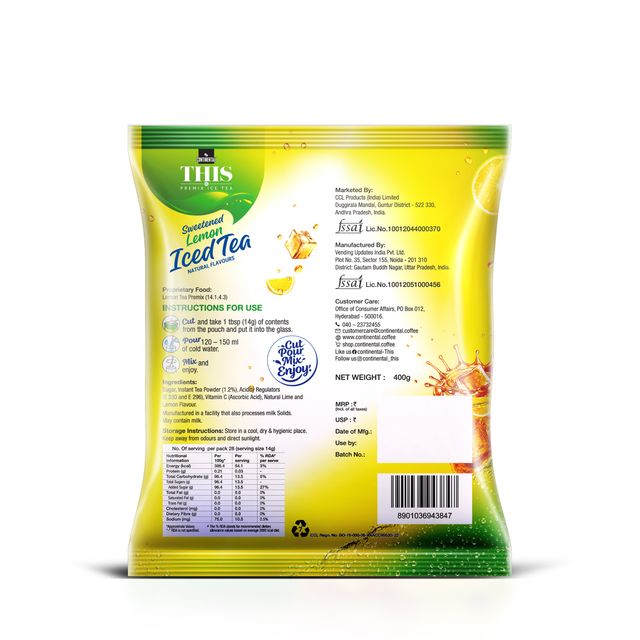 Continental Lemon Iced Tea